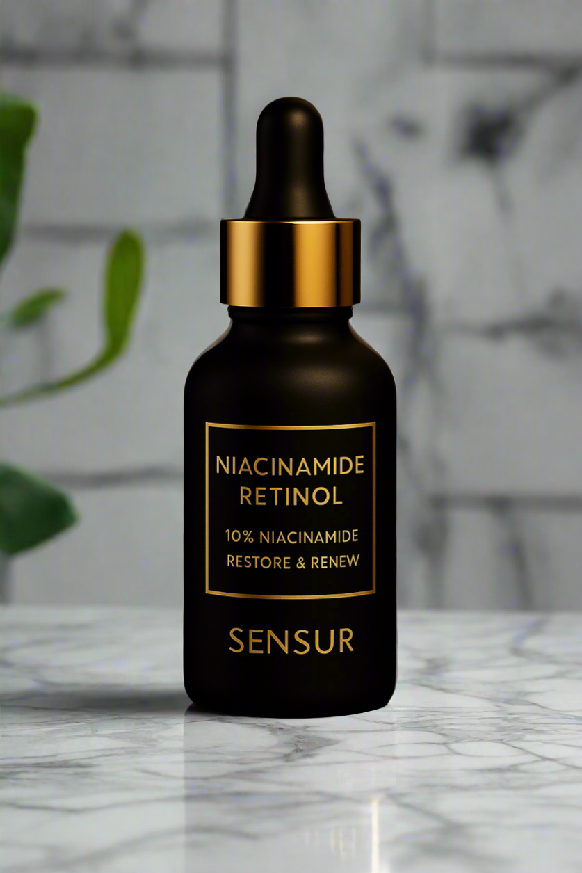 niacinamide and retinol serum