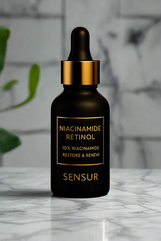 niacinamide and retinol serum