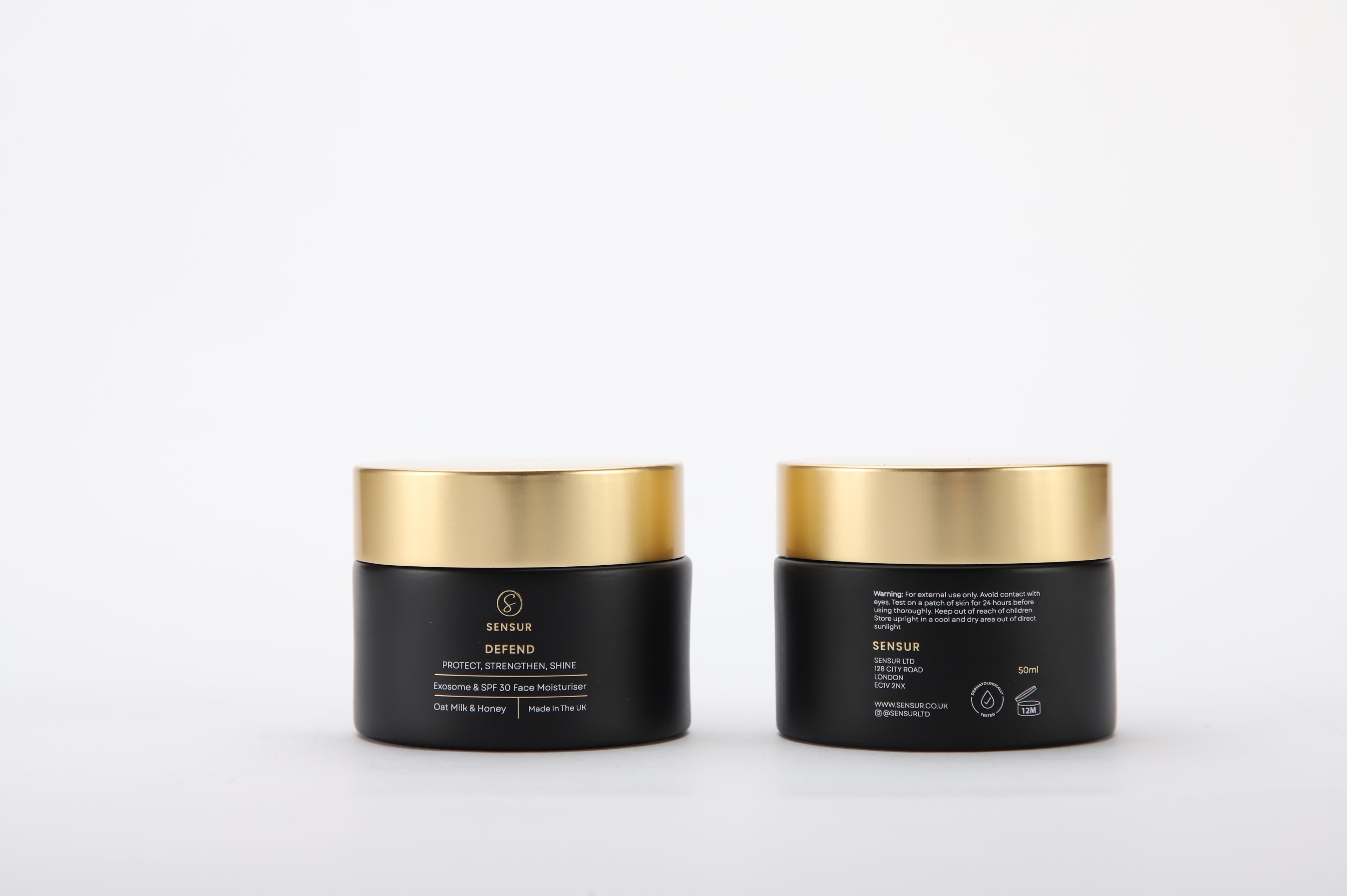 Exosome + SPF 30 Face Cream with Oat Milk & Honey